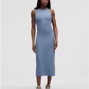 lululemon athletica Blue Midi Dress